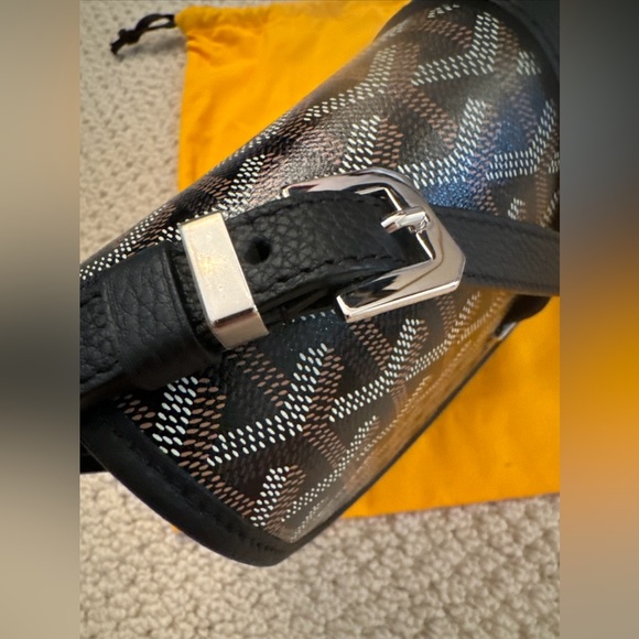 SOLD*Goyard Belvedere II Messenger Bag Coated Canvas PM Black - Picture 8 of 11